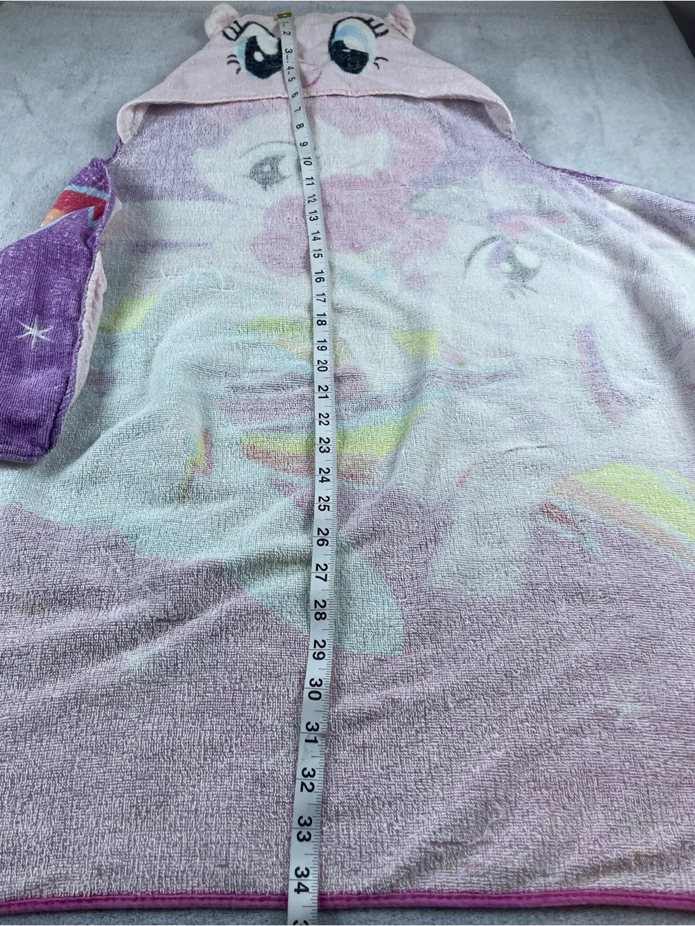 My Little Pony kids hooded towel